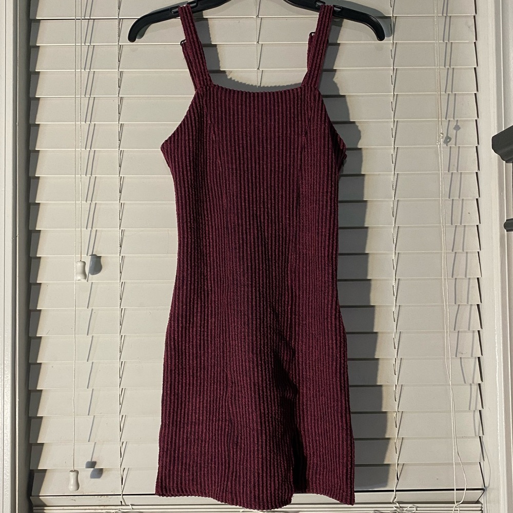 F21 Pink and Black Mini Dress
